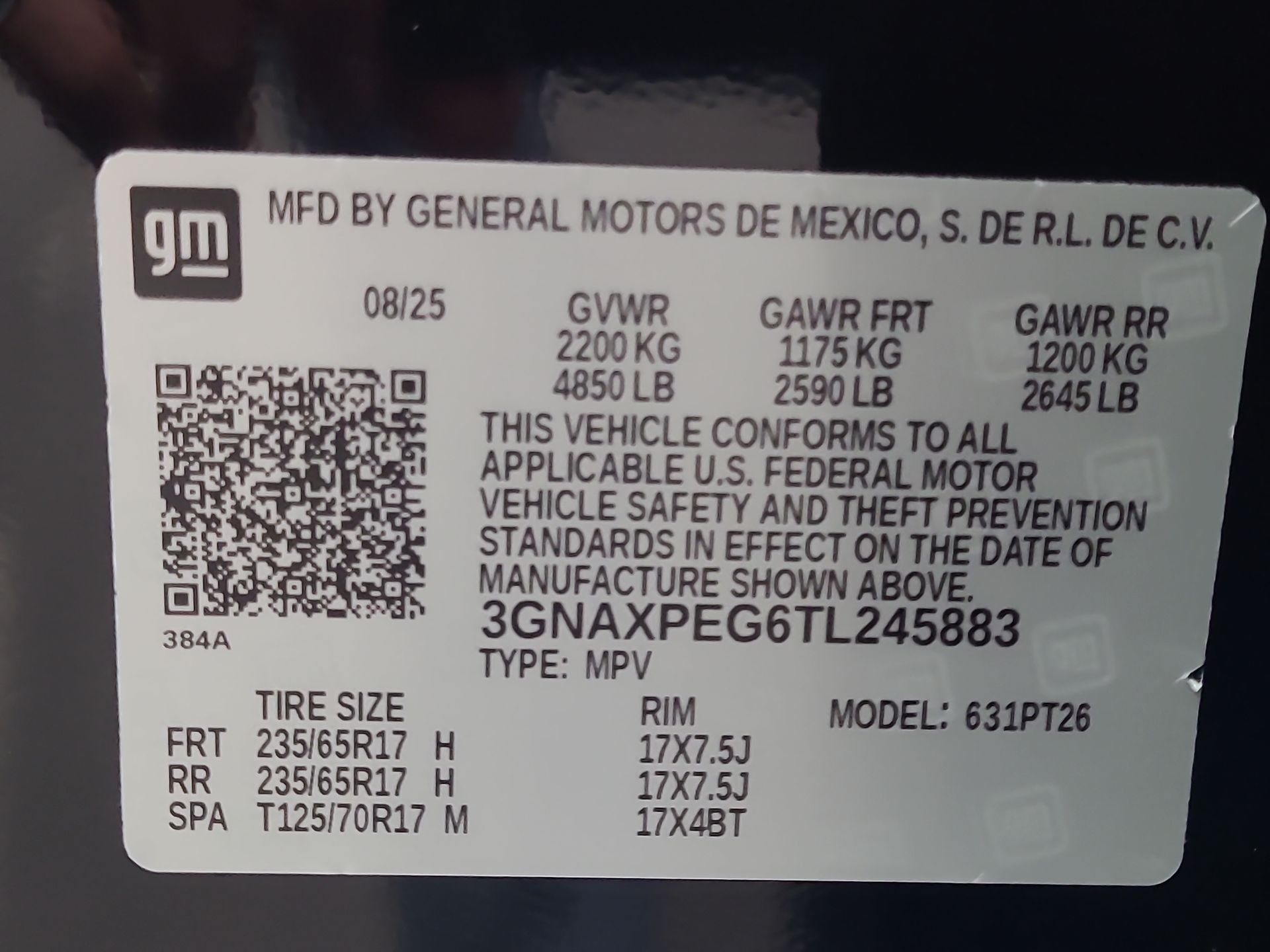 2026 Chevrolet Equinox LT