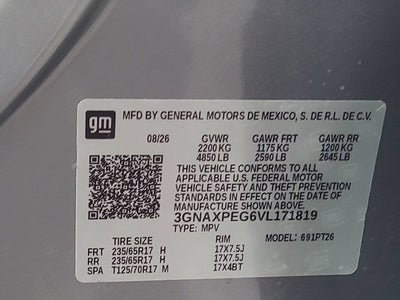 2027 Chevrolet Equinox LT