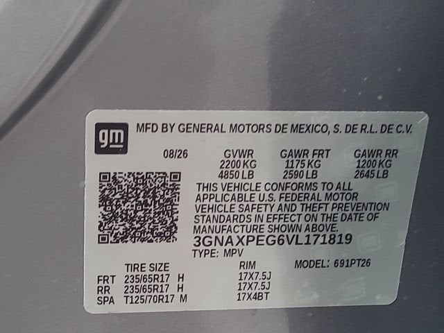 2027 Chevrolet Equinox LT