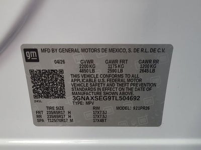 2026 Chevrolet Equinox ACTIV