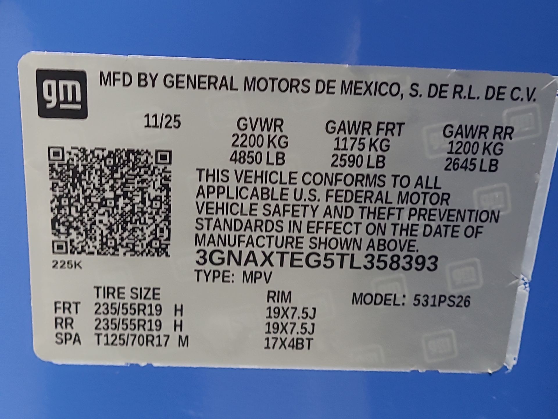 2026 Chevrolet Equinox RS