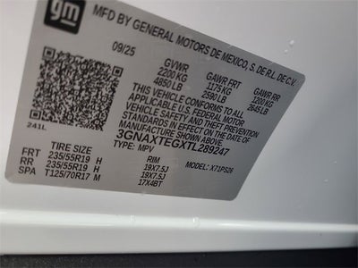 2026 Chevrolet Equinox RS