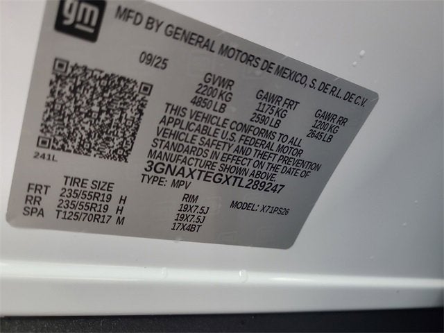 2026 Chevrolet Equinox RS