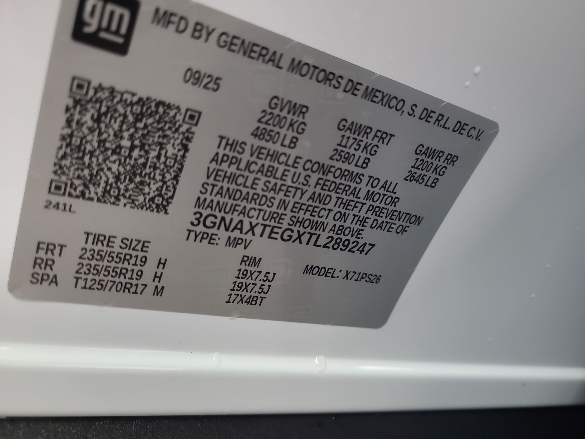 2026 Chevrolet Equinox RS