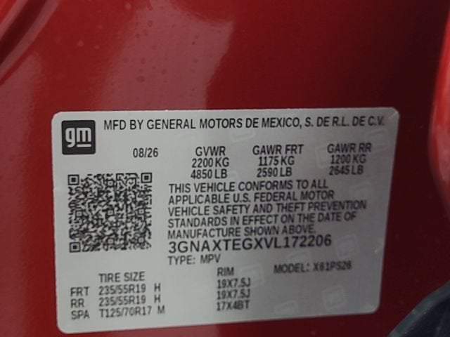2027 Chevrolet Equinox RS