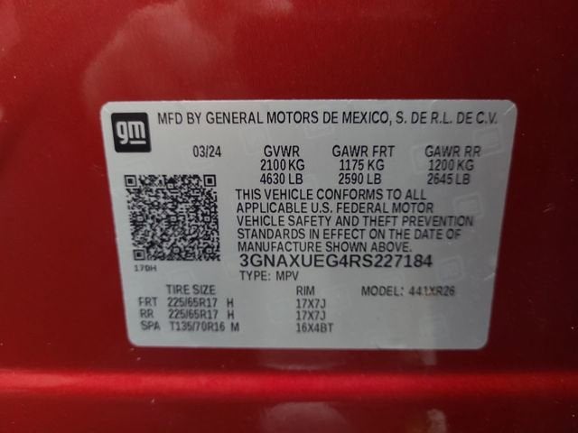 2024 Chevrolet Equinox LT