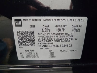 2022 Chevrolet Blazer 3LT