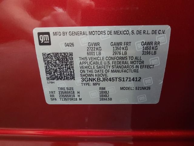 2026 Chevrolet Blazer 3LT