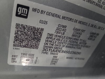 2025 GMC Sierra 1500 SLT