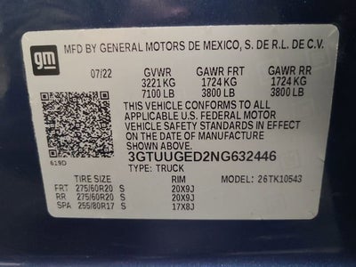 2022 GMC Sierra 1500 Denali