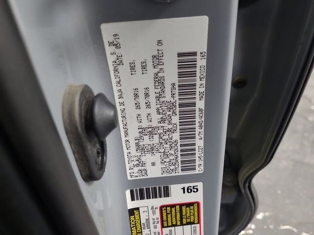 2019 Toyota Tacoma 4WD SR