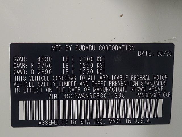 2024 Subaru Legacy Limited