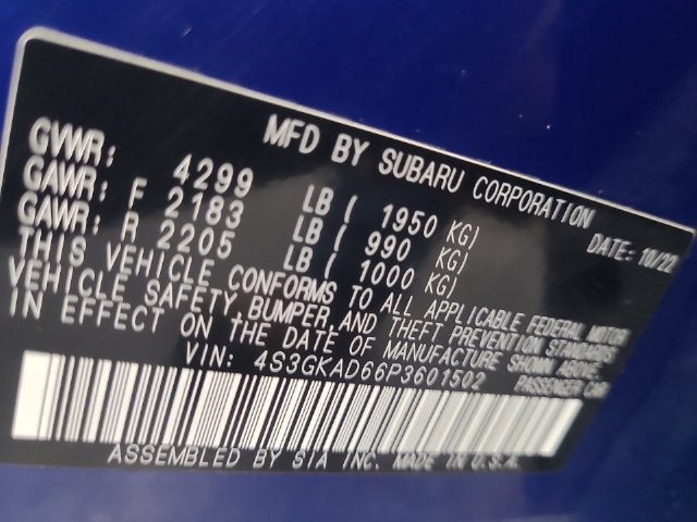 2023 Subaru Impreza Premium