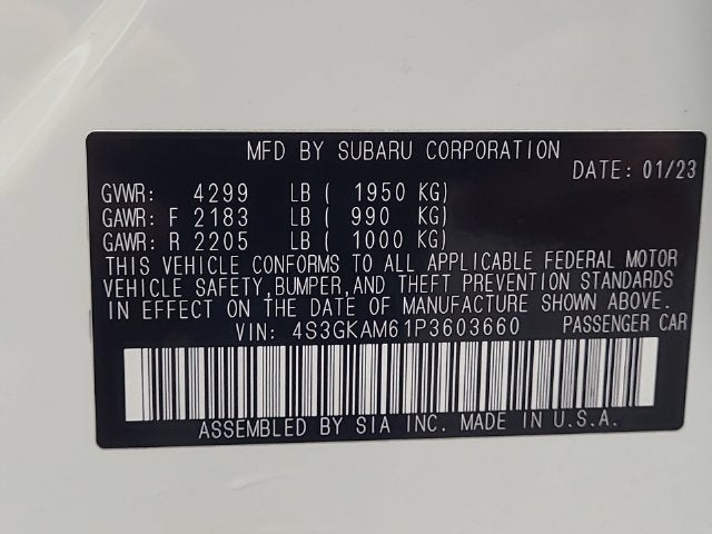 2023 Subaru Impreza Sport