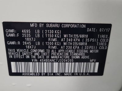 2018 Subaru Outback Limited