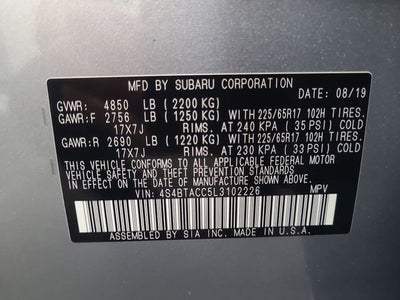 2020 Subaru Outback Premium