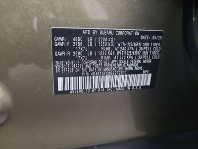 2025 Subaru Outback Premium