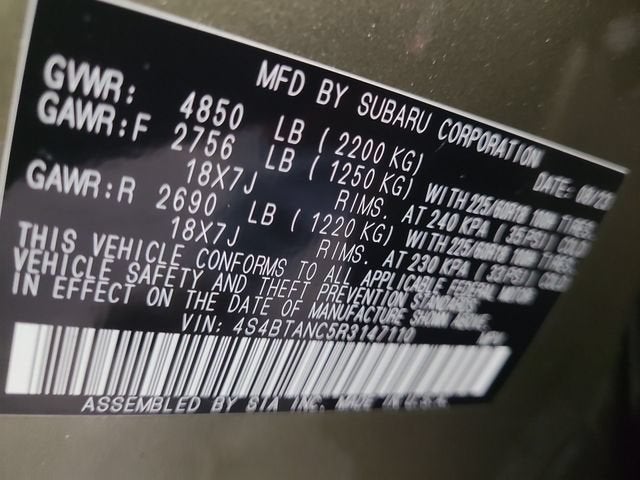 2024 Subaru Outback Limited