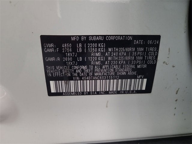 2025 Subaru Outback Limited