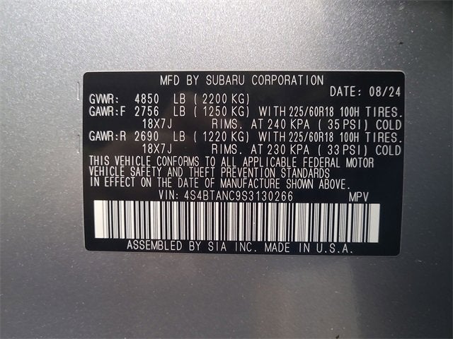 2025 Subaru Outback Limited