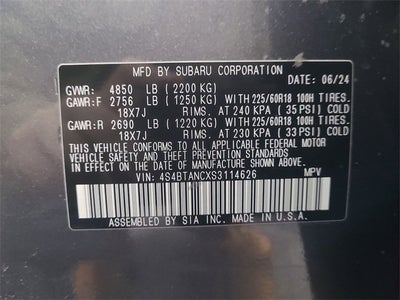 2025 Subaru Outback Limited