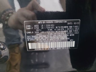 2022 Subaru Outback Touring