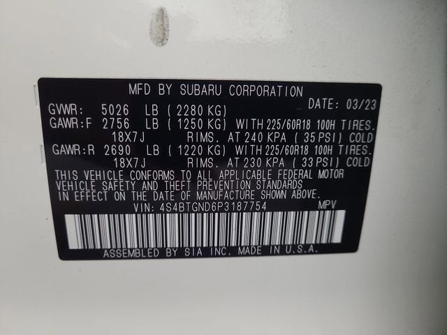 2023 Subaru Outback Limited XT