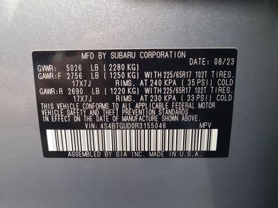 2024 Subaru Outback Wilderness