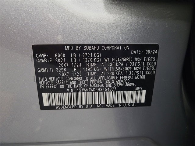 2024 Subaru Ascent Touring