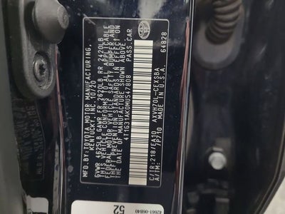 2021 Toyota Camry Hybrid SE