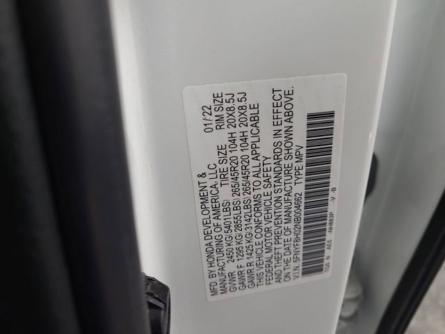 2022 Honda Passport Elite