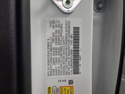 2026 Honda CR-V Hybrid Sport-L