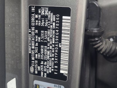 2019 Kia Sorento EX V6