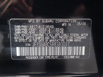 2024 Subaru Impreza Base