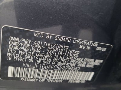 2024 Subaru Impreza Sport