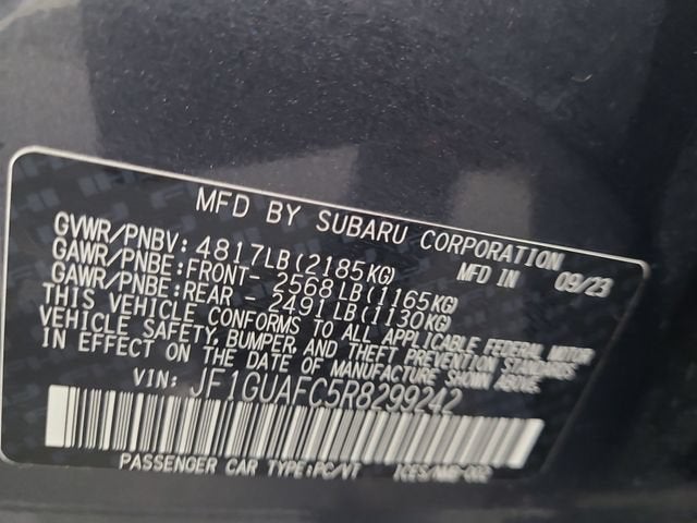 2024 Subaru Impreza Sport
