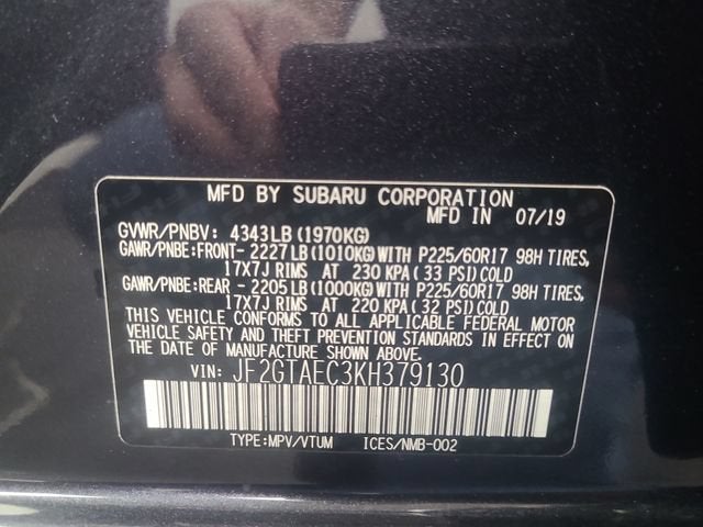 2019 Subaru Crosstrek Premium
