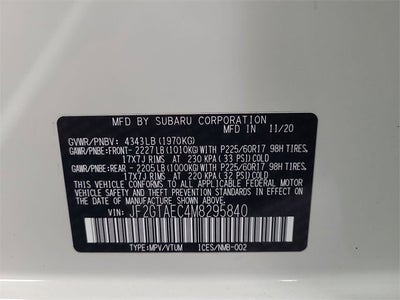 2021 Subaru Crosstrek Premium