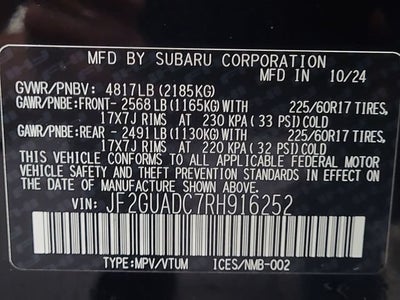 2024 Subaru Crosstrek Premium