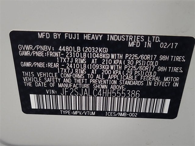 2017 Subaru Forester Limited