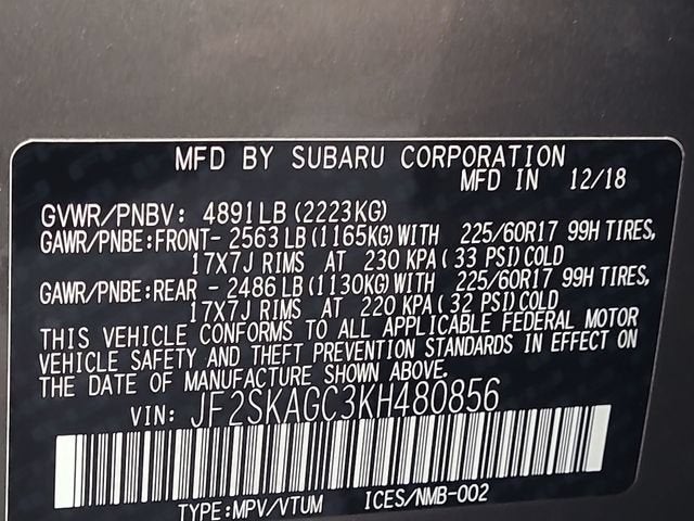 2019 Subaru Forester Premium