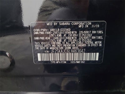 2020 Subaru Forester Premium