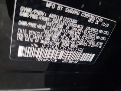 2020 Subaru Forester Sport