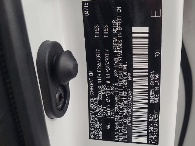 2016 Toyota 4Runner Limited