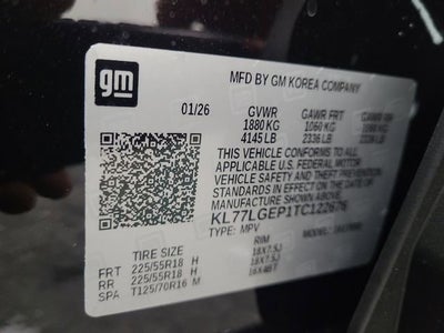 2026 Chevrolet Trax 1RS