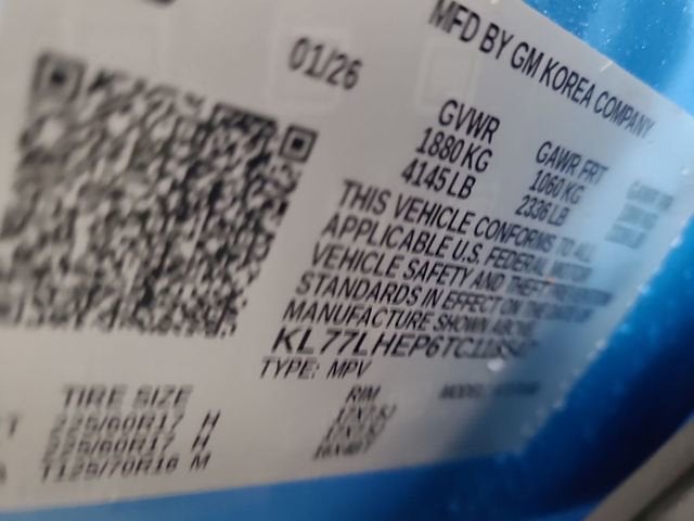 2026 Chevrolet Trax LT