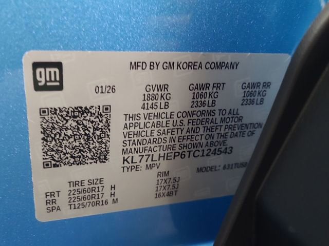 2026 Chevrolet Trax LT