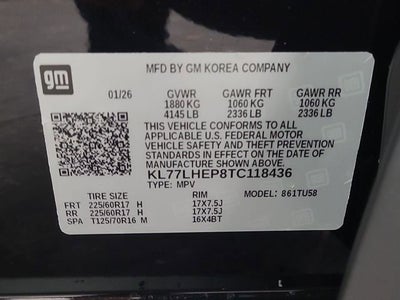 2026 Chevrolet Trax LT