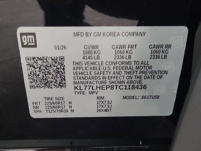 2026 Chevrolet Trax LT