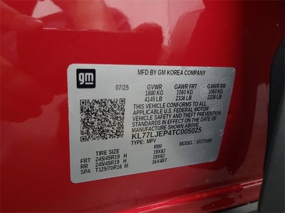 2026 Chevrolet Trax 2RS